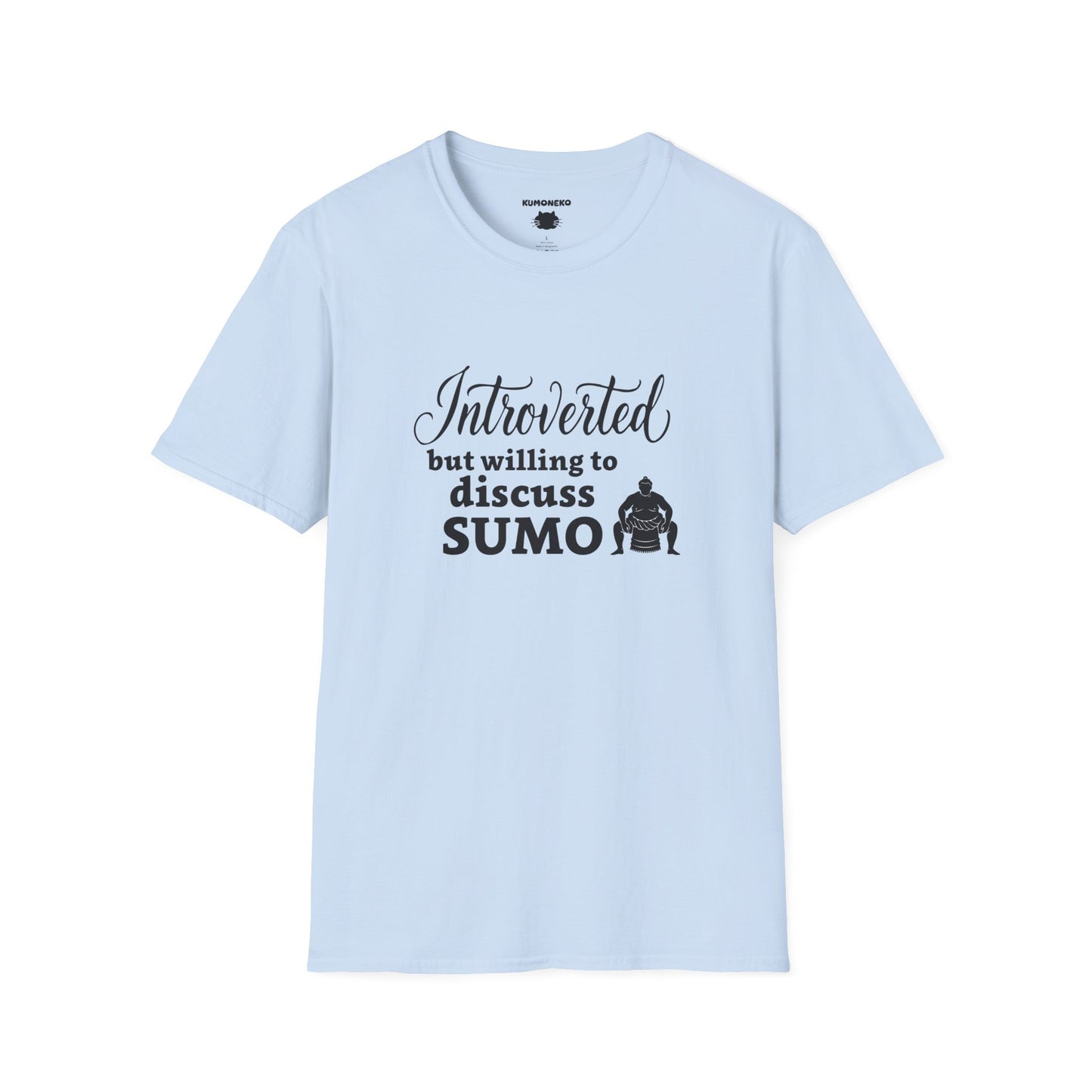 Introverted but willing to discuss sumo