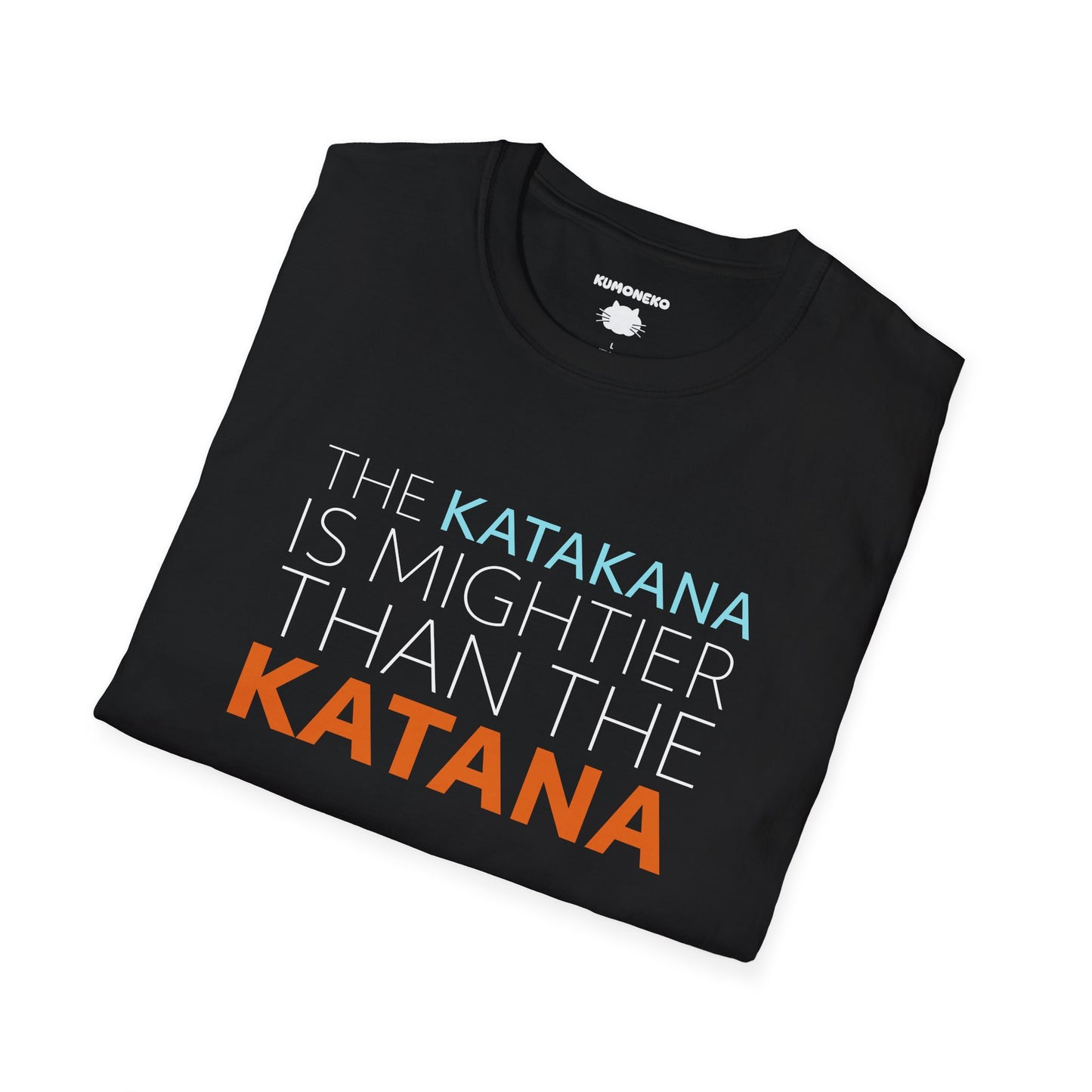 Katakana vs Katana Funny Japanese T-Shirt