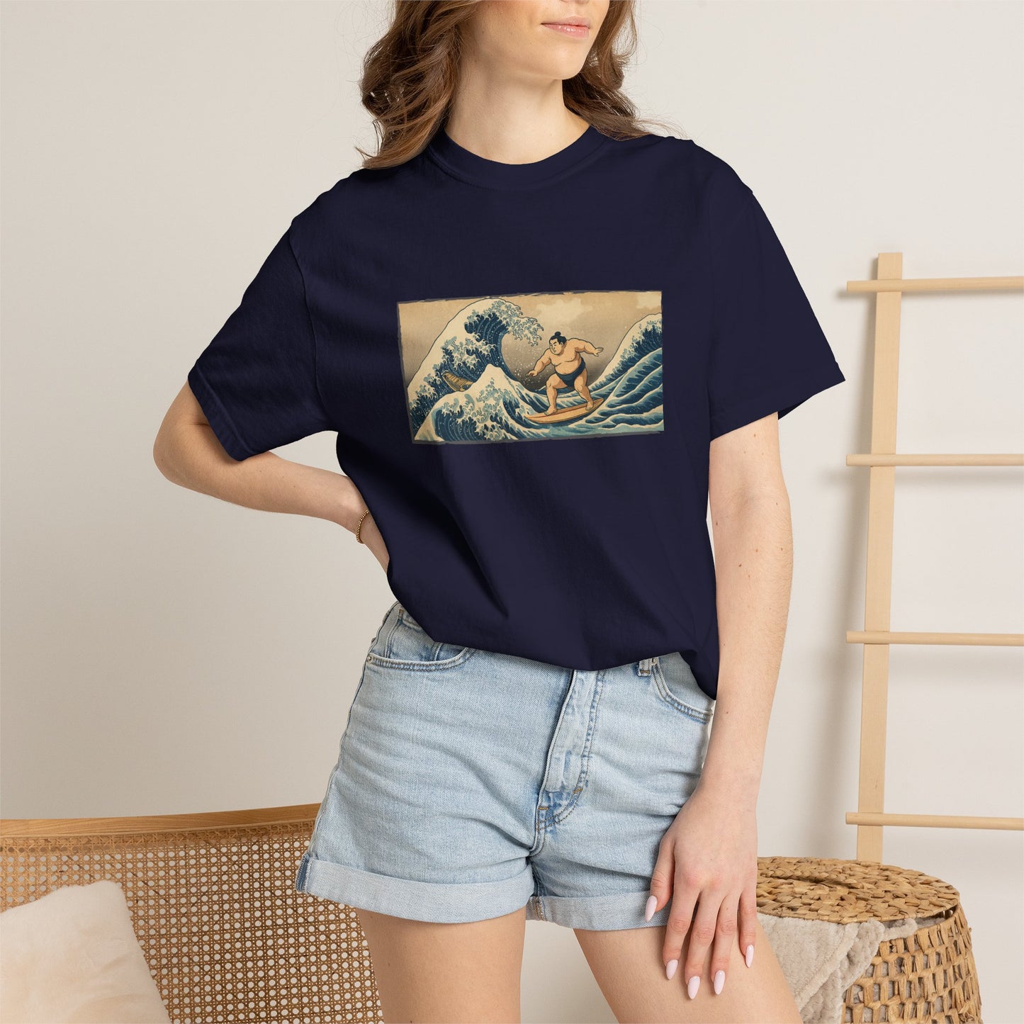 Sumo Surfer of Kanagawa T-Shirt