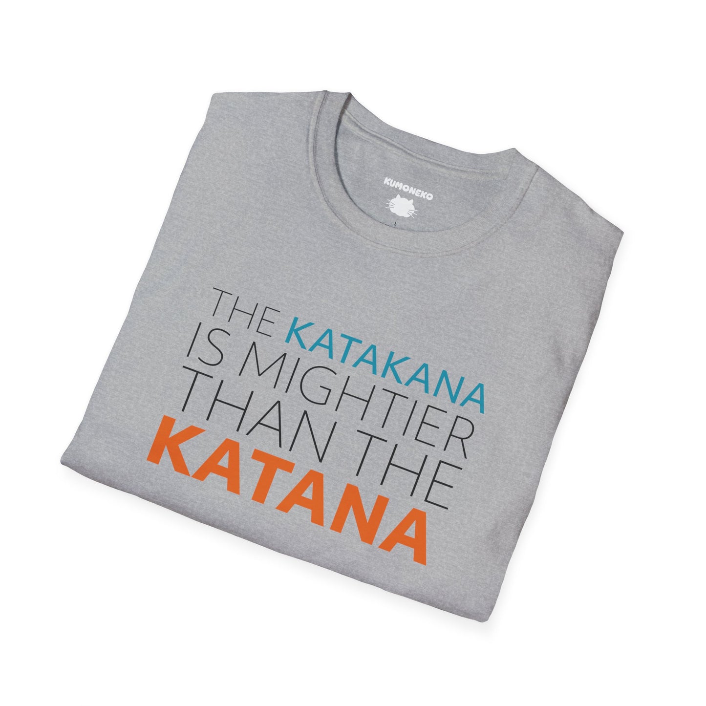 Katakana vs Katana Funny Japanese T-Shirt