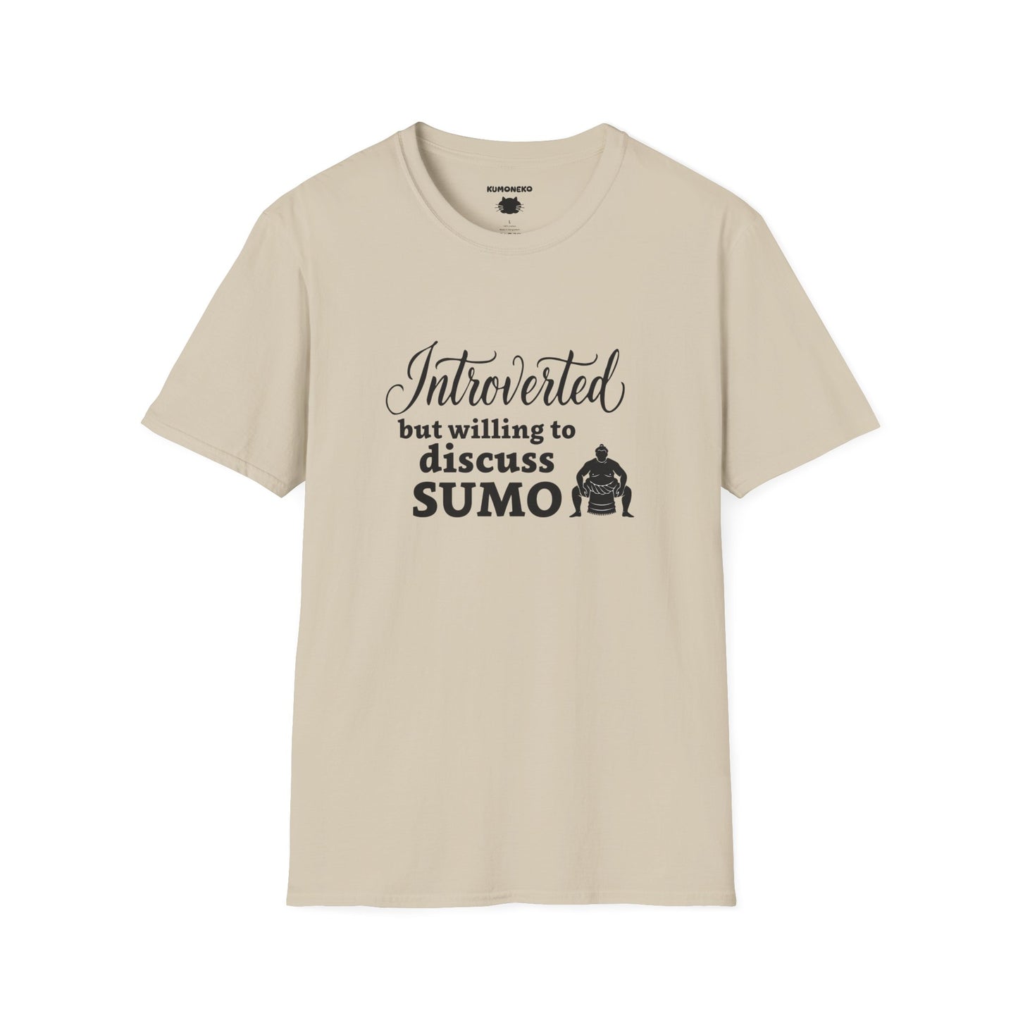 Introverted but willing to discuss sumo