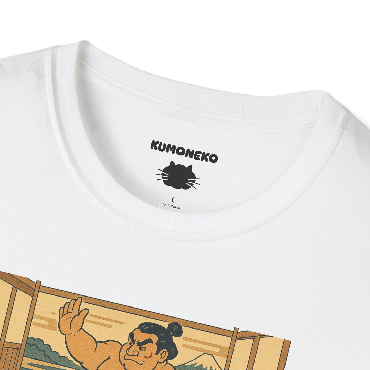 Retro Sumo Wrestler T Shirt