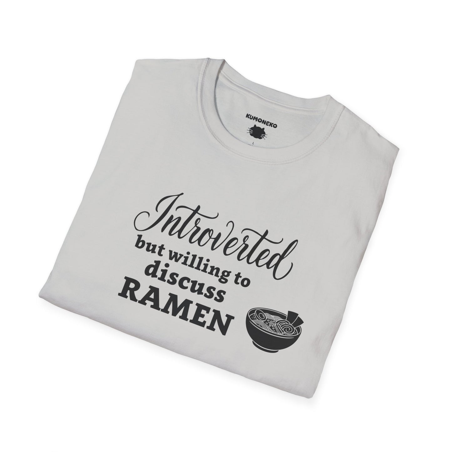 Introverted but willing to discuss ramen