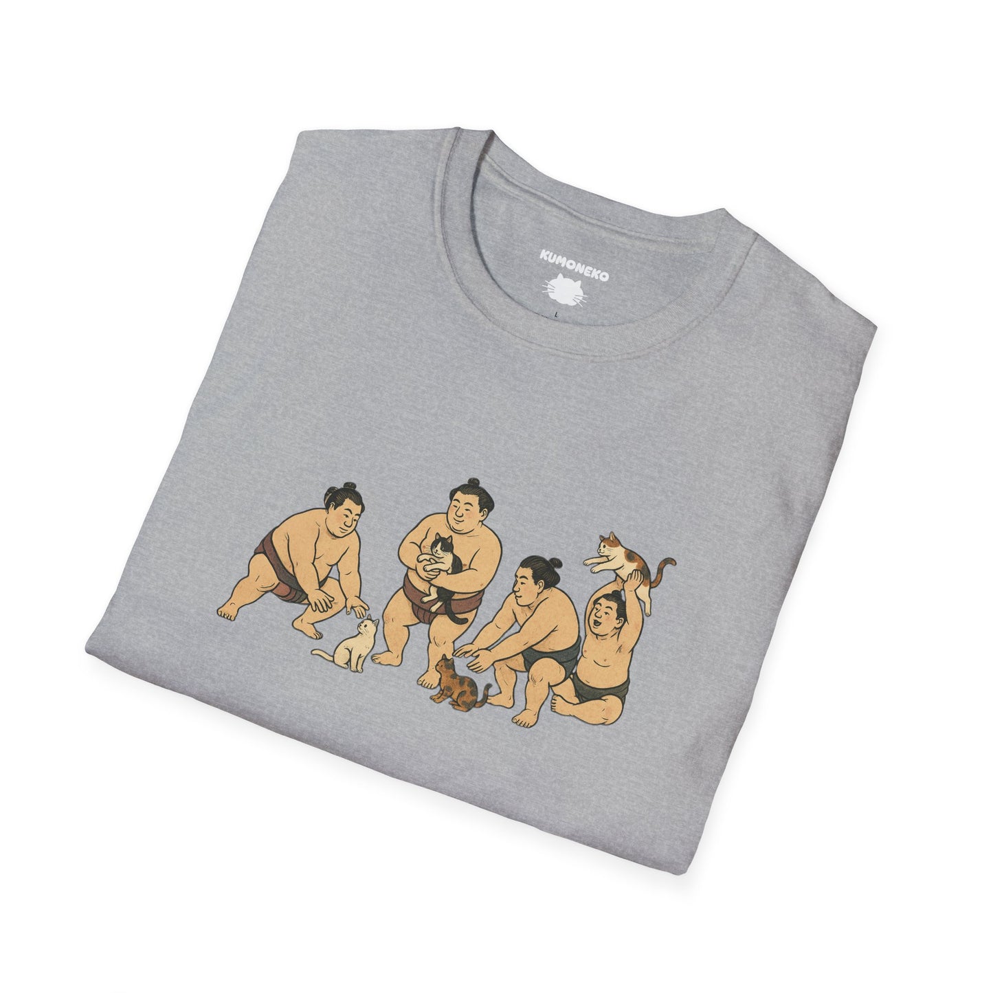 Sumo Wrestlers and Cats T-Shirt