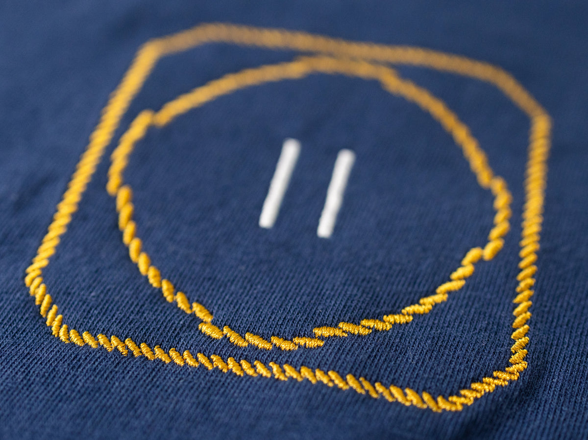 Sumo Dohyo Ring Embroidered Design T-Shirt