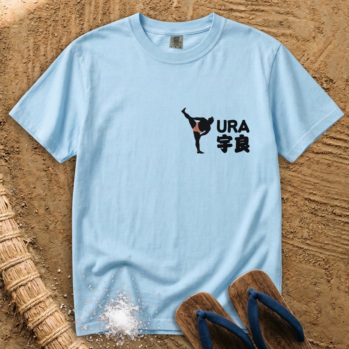 Ura Mini Sumo SiIlhouette T-Shirt