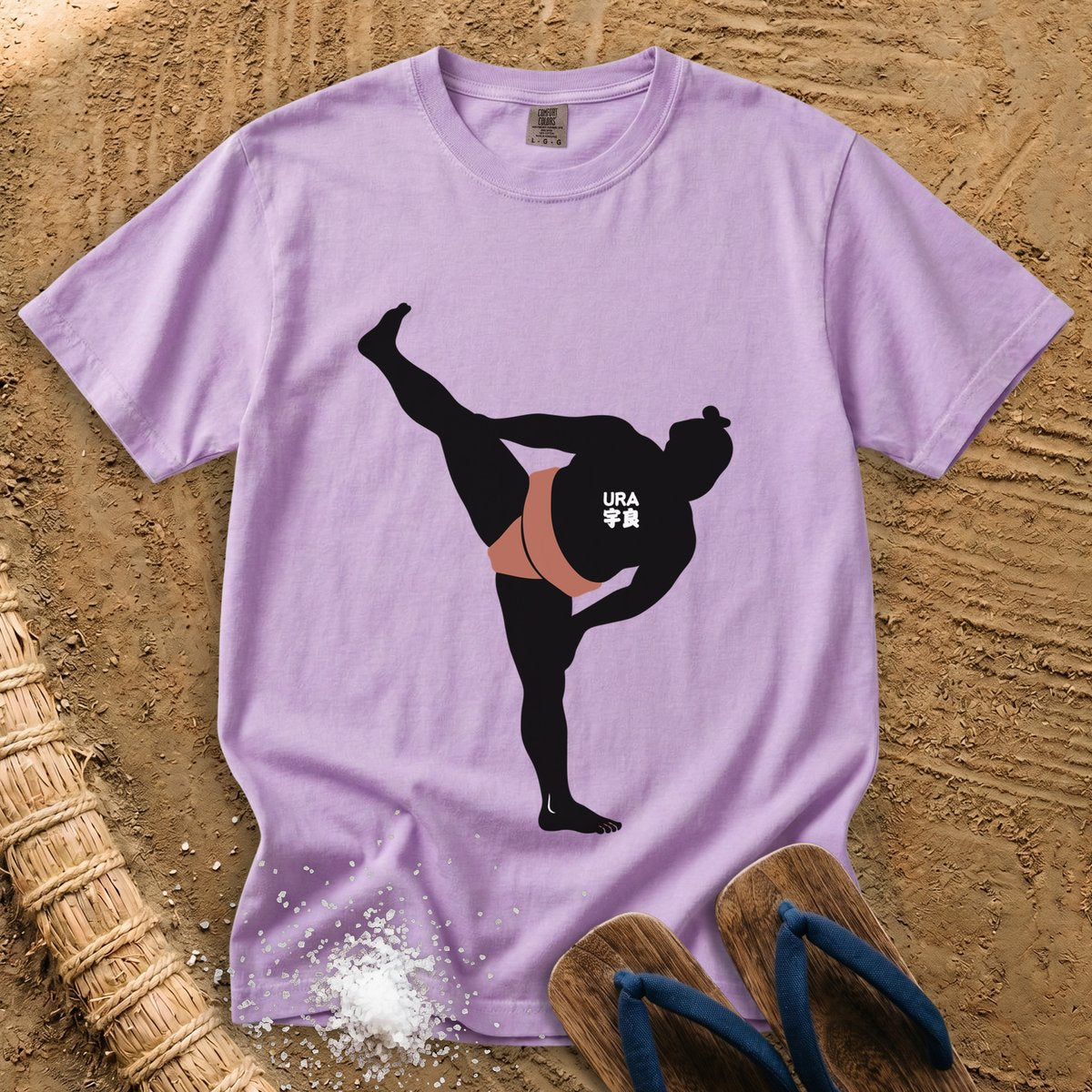 Ura Rising Sumo Silhouette T-Shirt