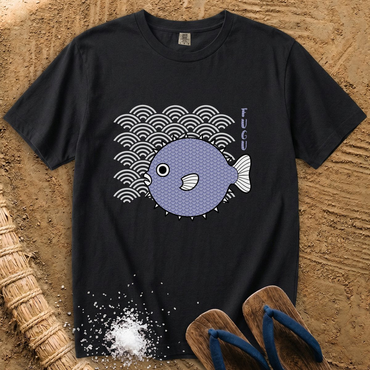 Japanese pattern Fugu T-Shirt