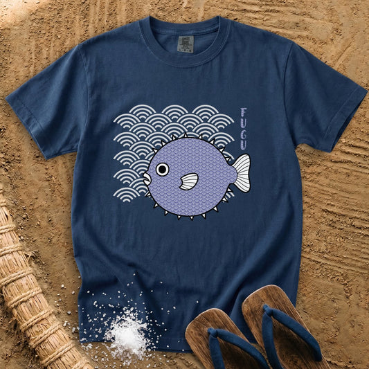 Japanese pattern Fugu T-Shirt