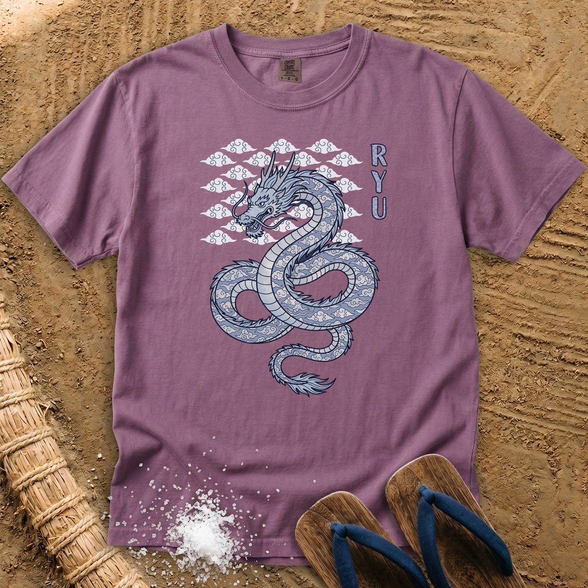 Japanese pattern Ryu Dragon T-Shirt