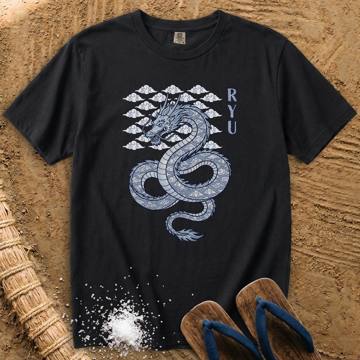 Japanese pattern Ryu Dragon T-Shirt