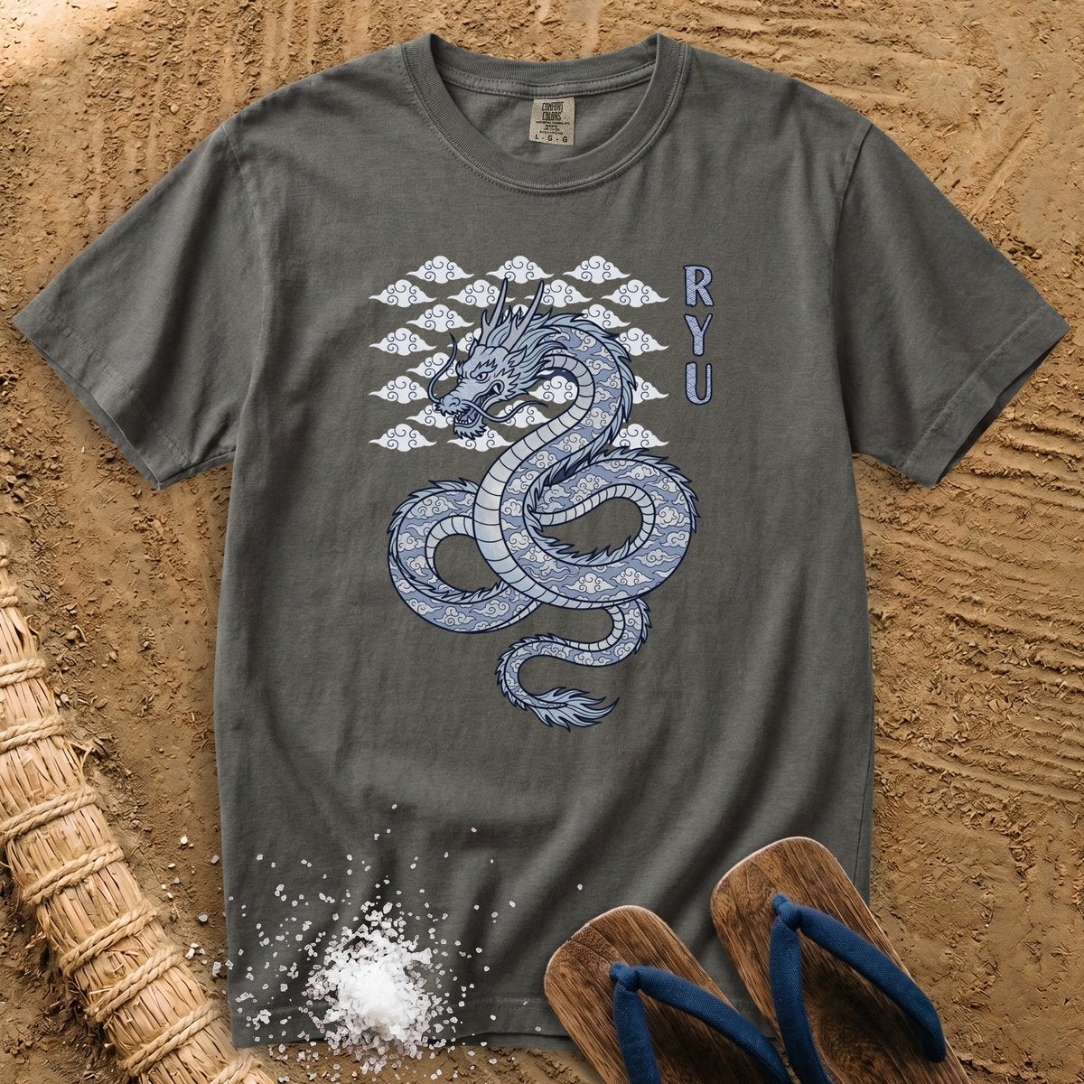 Japanese pattern Ryu Dragon T-Shirt