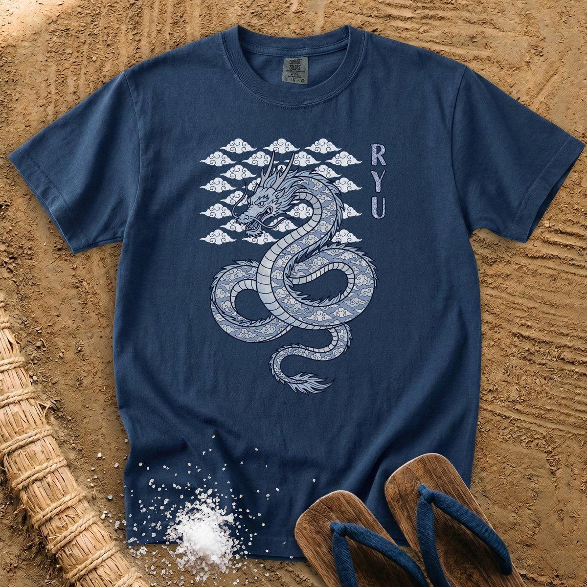 Japanese pattern Ryu Dragon T-Shirt