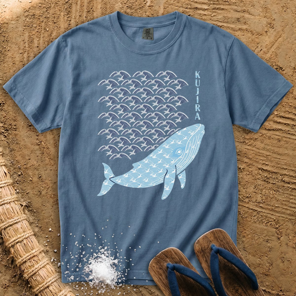 Japanese pattern Kujira T-Shirt