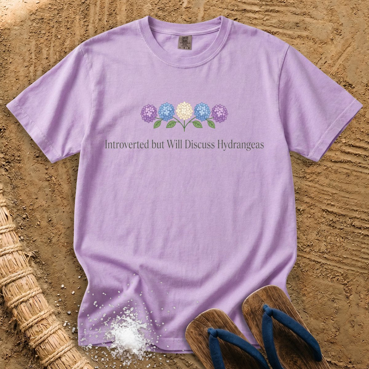 Introverted but Will Discuss Hydrangeas T-Shirt