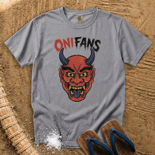 OniFans Japanese Demon Mask T-Shirt