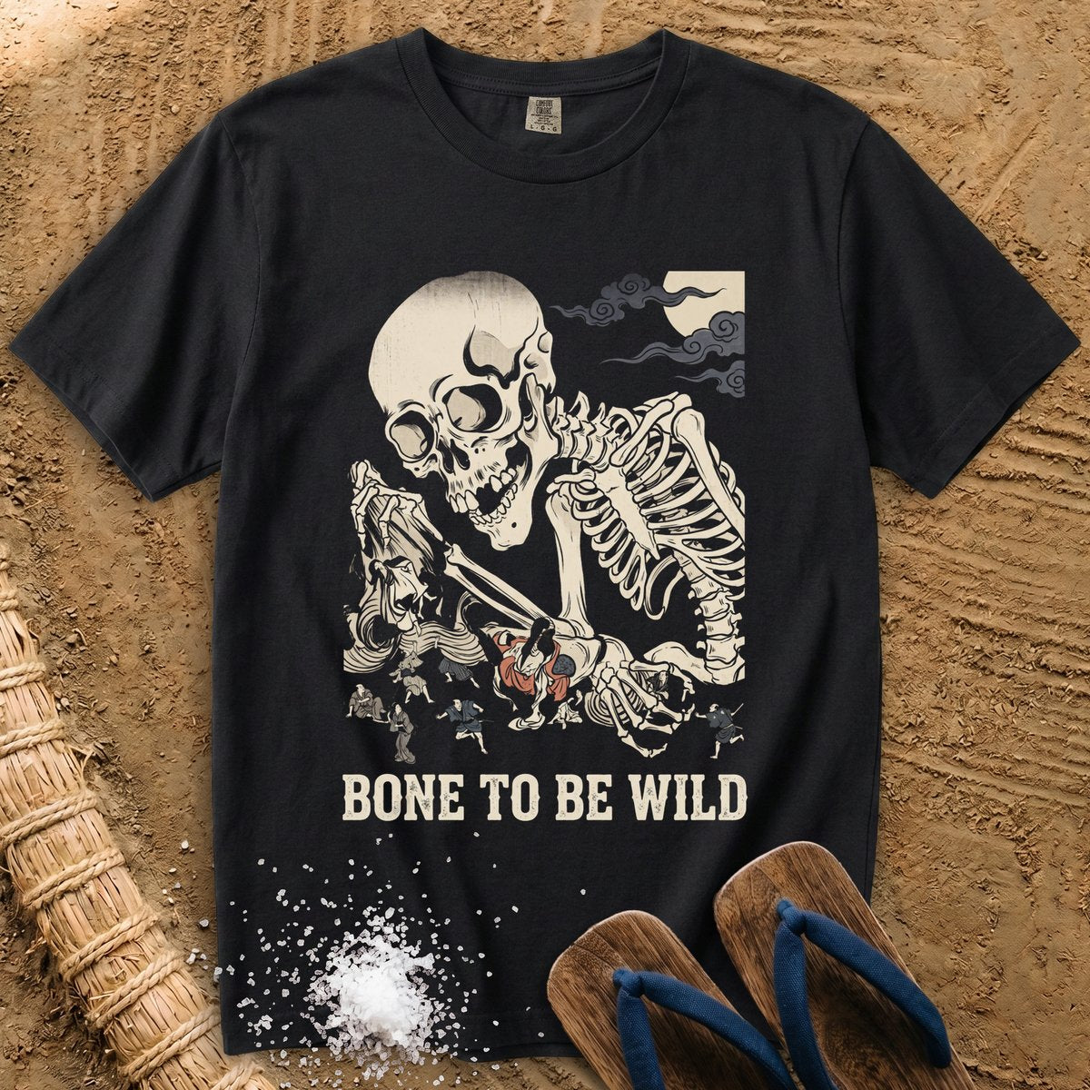 Bone to Be Wild Ukiyo-e T-Shirt