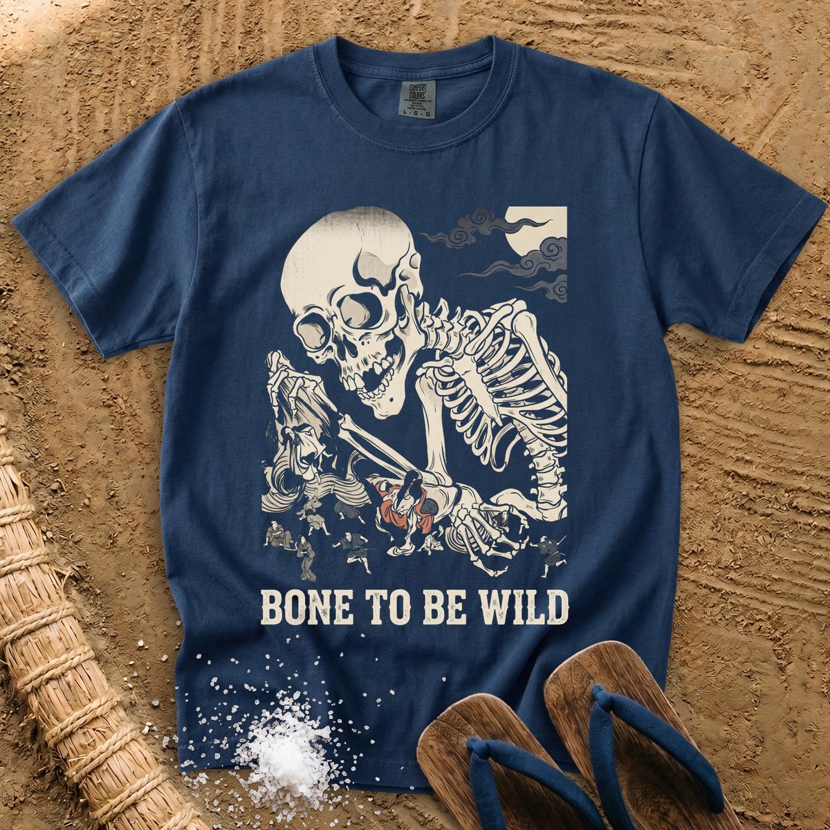 Bone to Be Wild Ukiyo-e T-Shirt