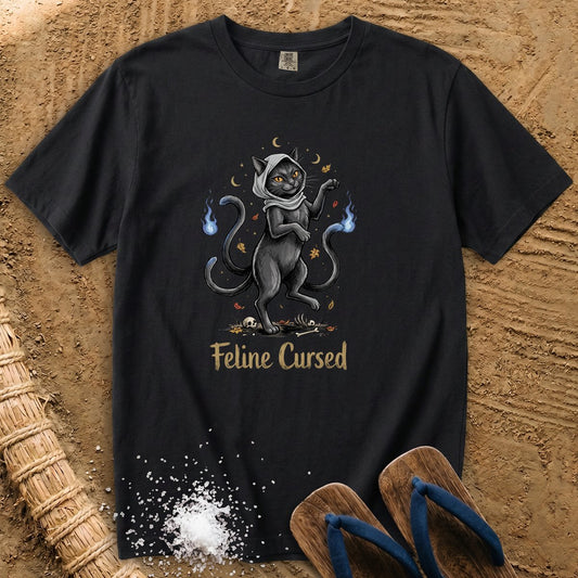 Feline Cursed Mystic Cat T-Shirt