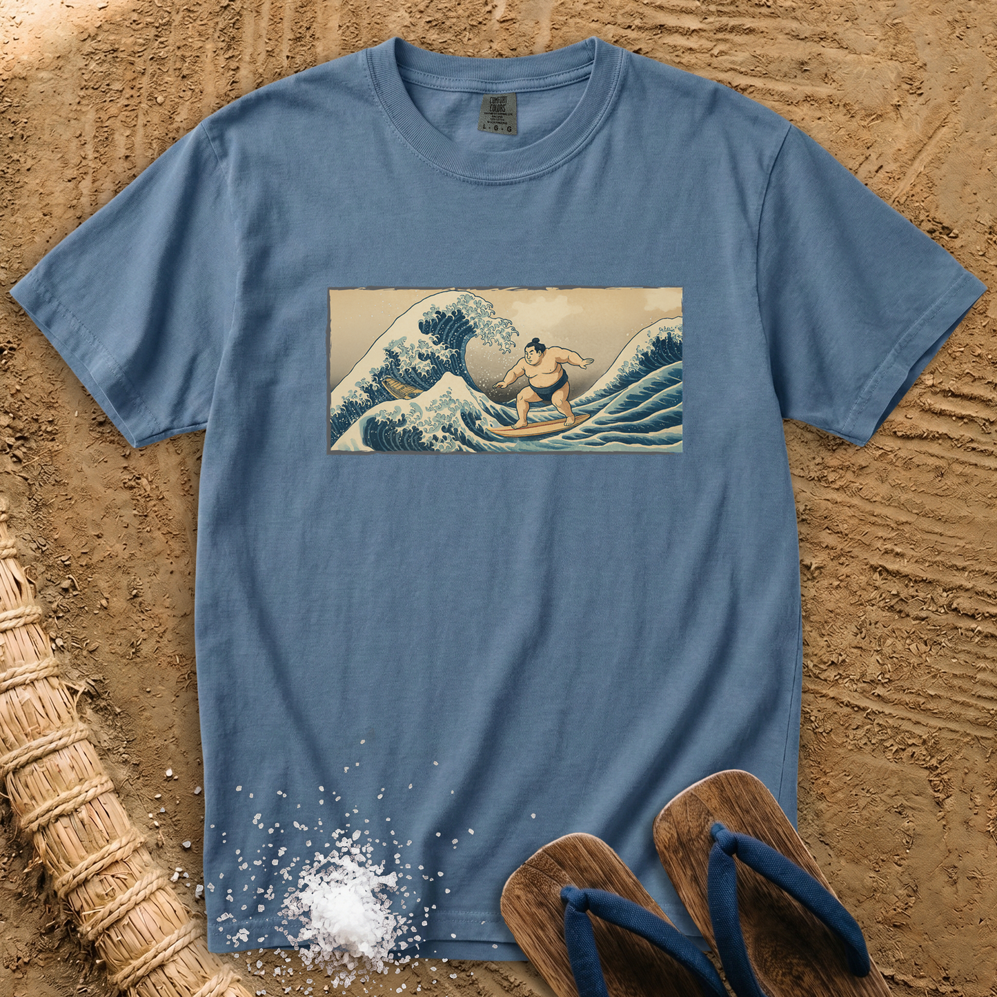 Sumo Surfer of Kanagawa T-Shirt