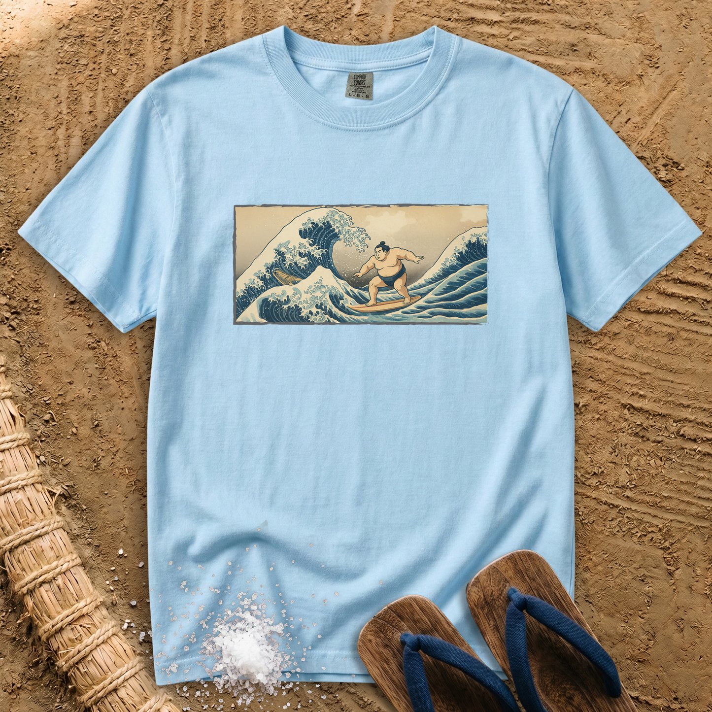 Sumo Surfer of Kanagawa T-Shirt