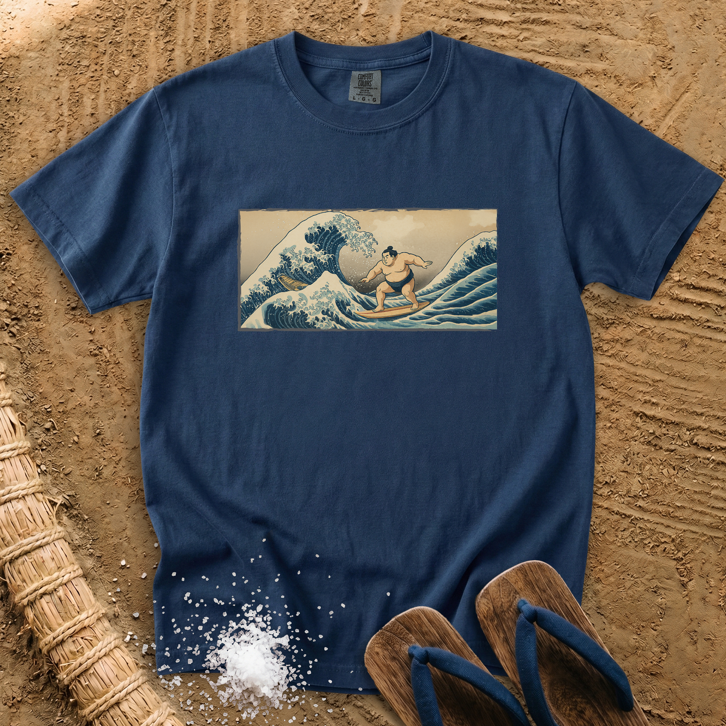 Sumo Surfer of Kanagawa T-Shirt