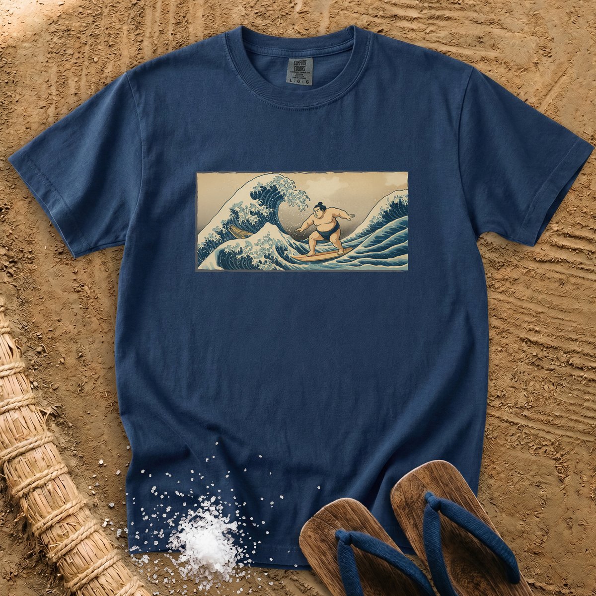 Sumo Surfer of Kanagawa T-Shirt