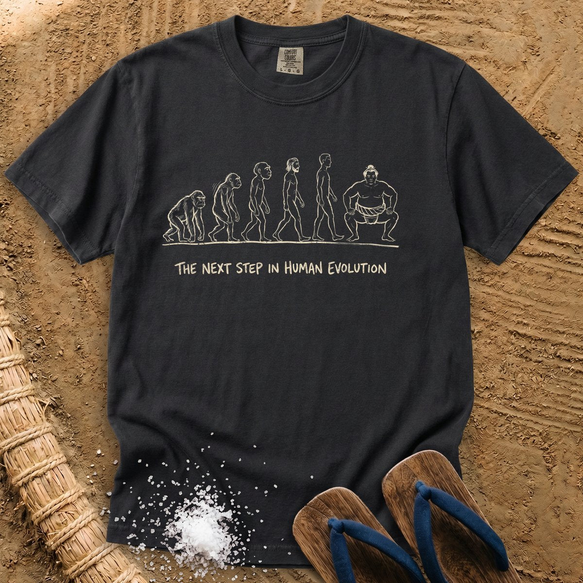 Sumo Darwin on the Dohyo T-Shirt