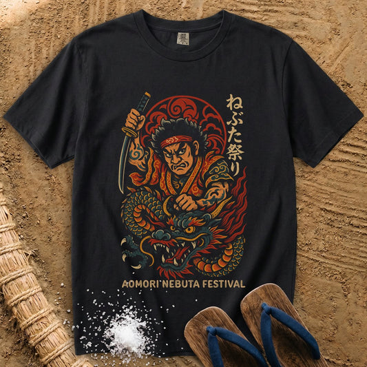 Nebuta Samurai Dragon Festival T-Shirt