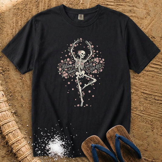 Bloom Where You're Boo-ried T-Shirt