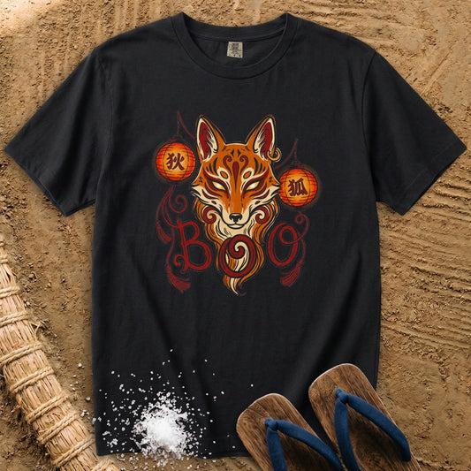 Kitsune Boo — Spirit Fox Halloween T-Shirt