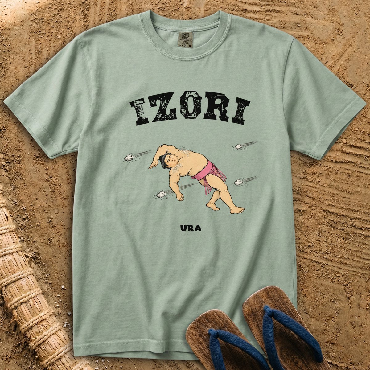Ura Izori Sumo Flying Technique T-Shirt