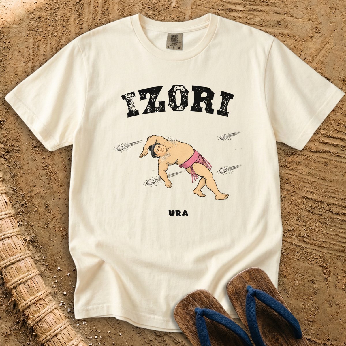 Ura Izori Sumo Flying Technique T-Shirt