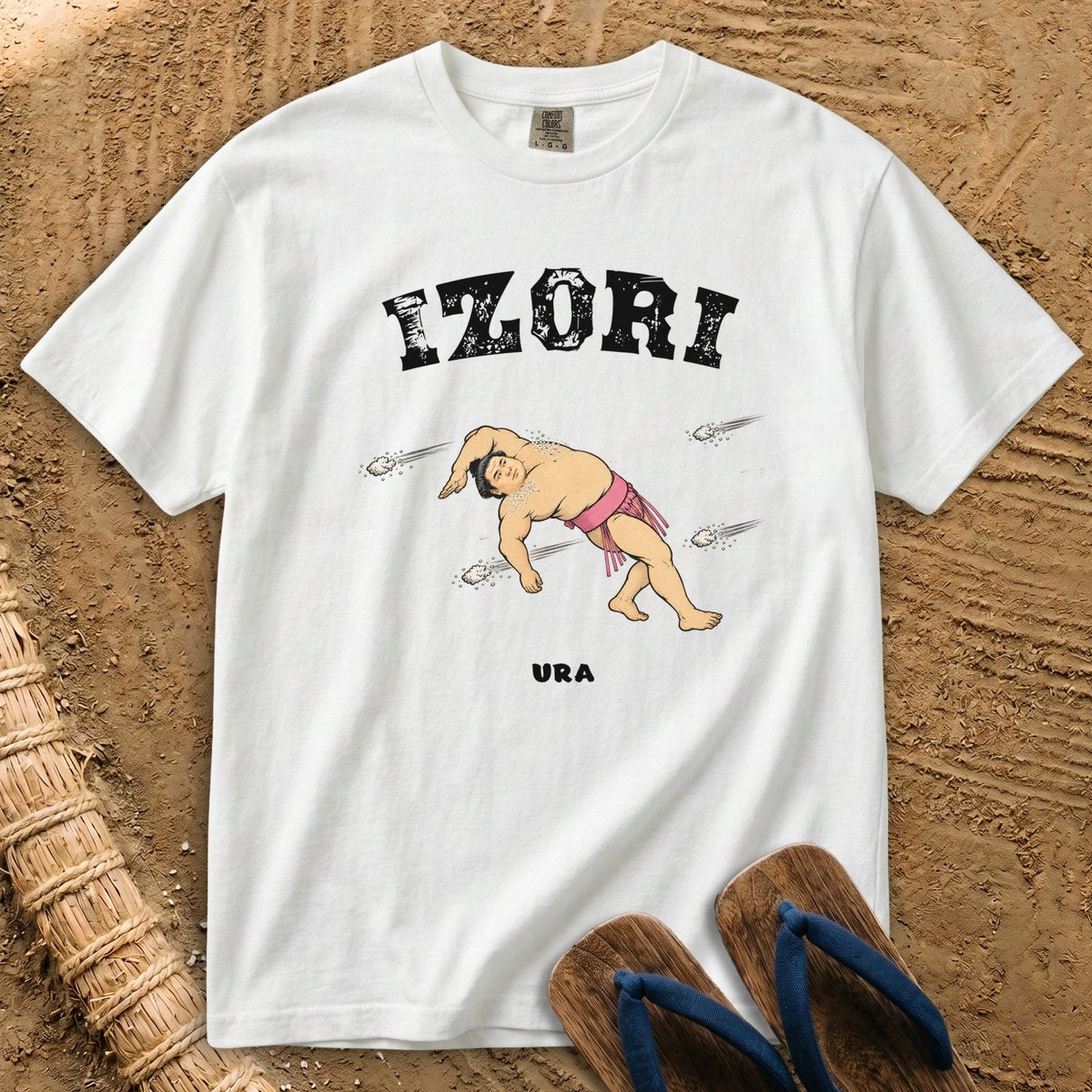 Ura Izori Sumo Flying Technique T-Shirt