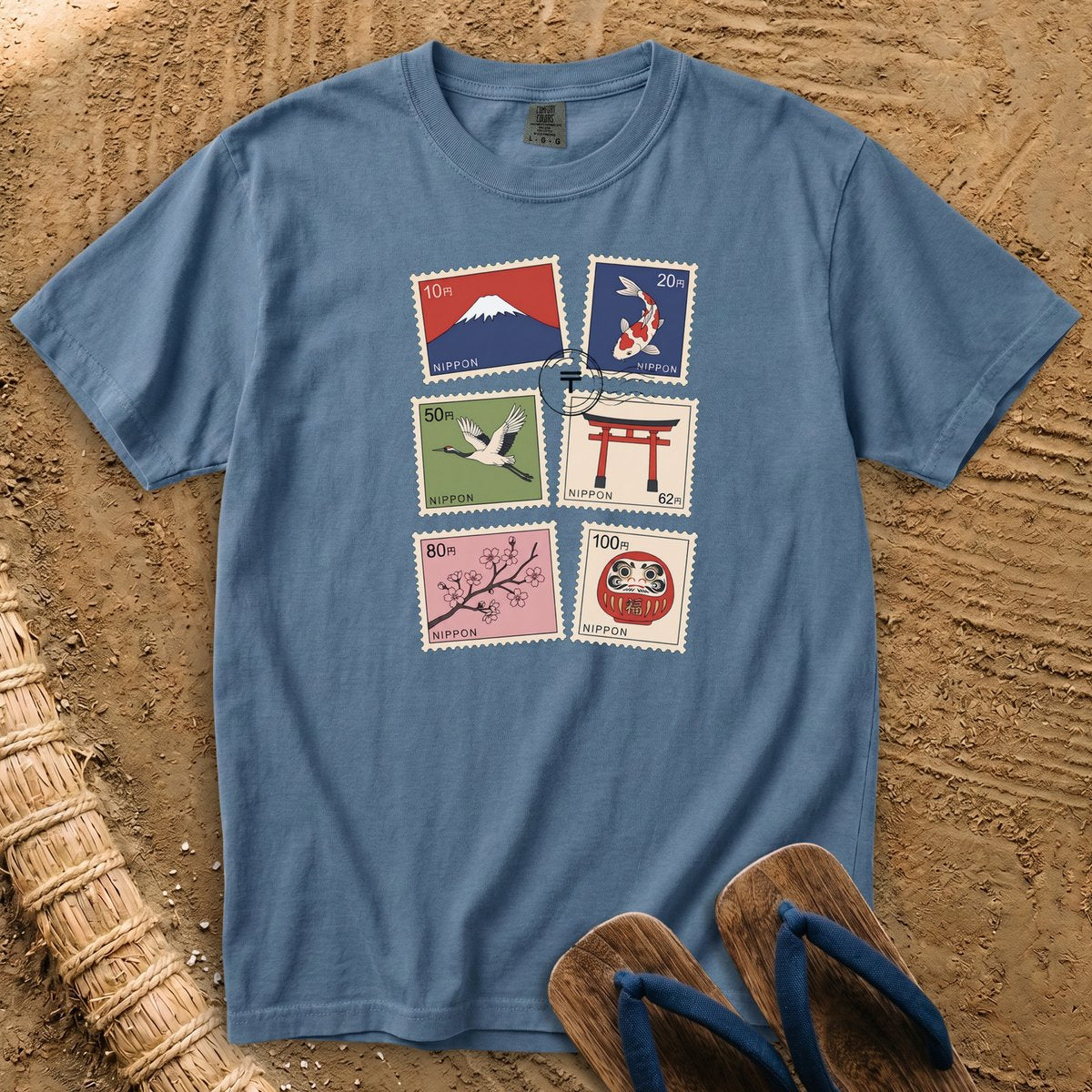 Letters from Nippon: Postage Collection T-Shirt