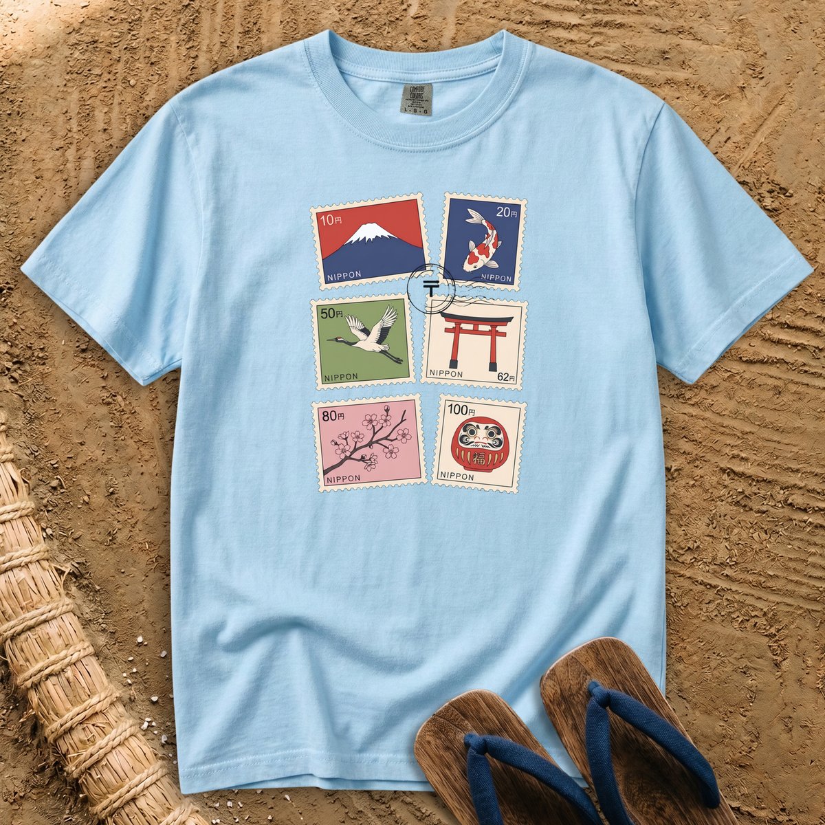 Letters from Nippon: Postage Collection T-Shirt