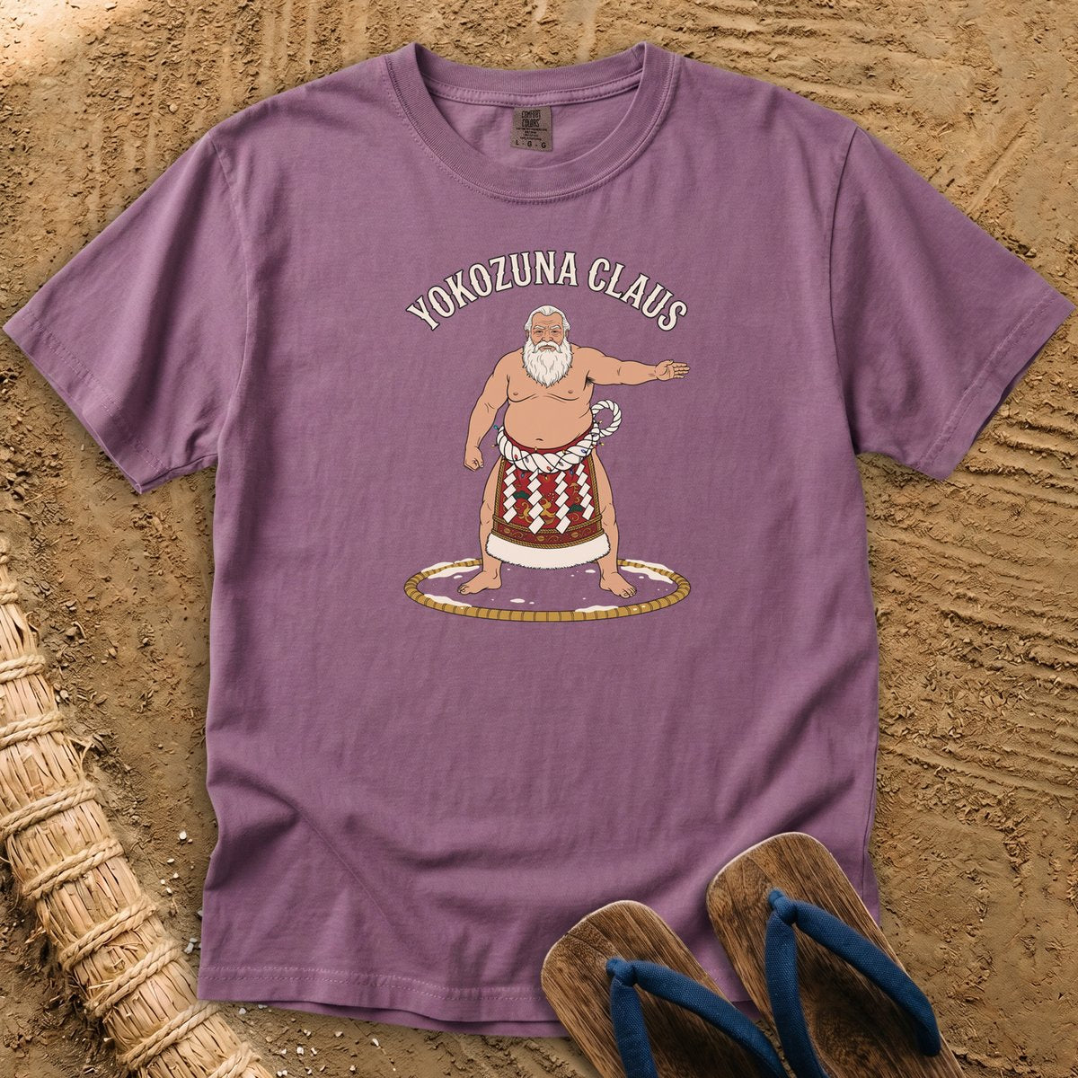 Yokozuna Claus: The Sumo Santa T-Shirt