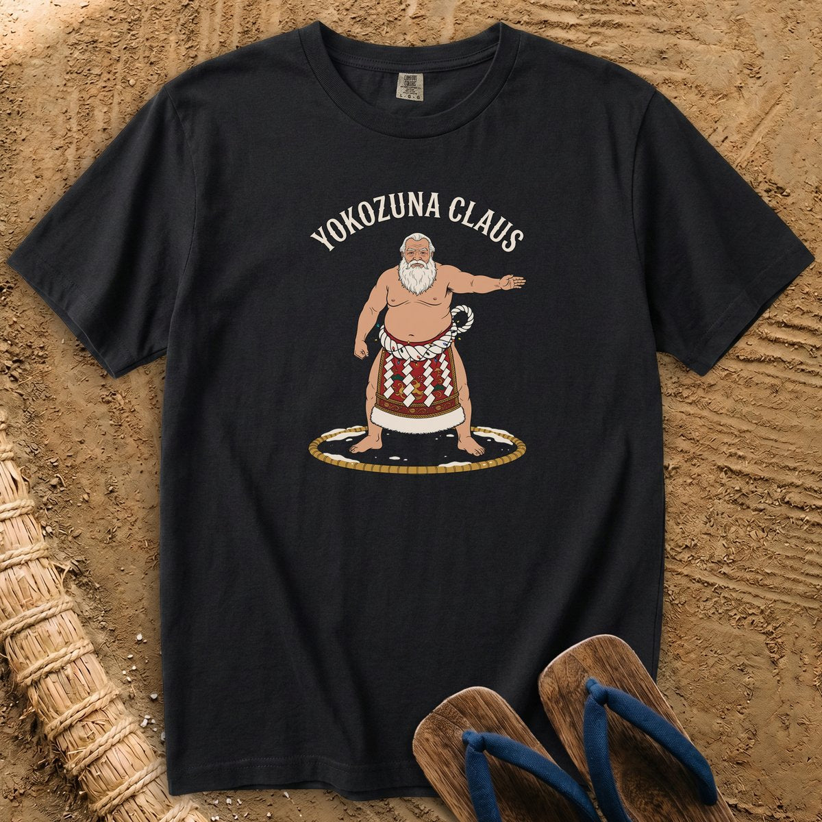 Yokozuna Claus: The Sumo Santa T-Shirt